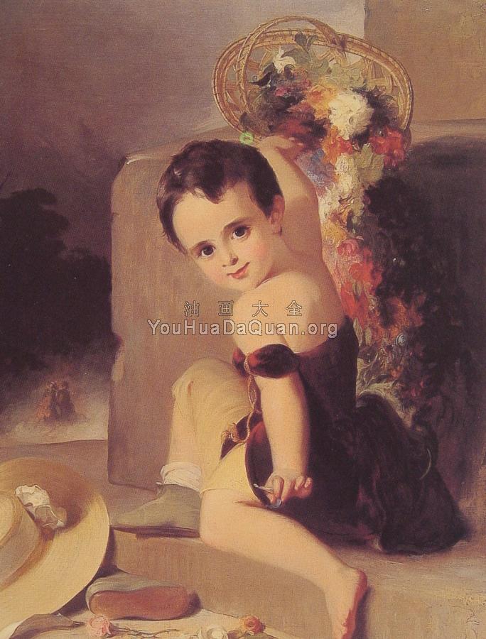 Portrait of Robert Fielding Stockton - 托马斯·苏利